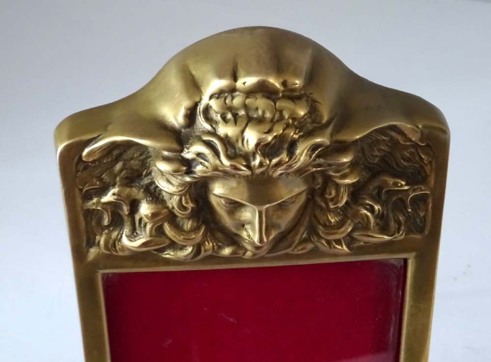 BRONZE PHOTO FRAME WITH MEDUSA View IV