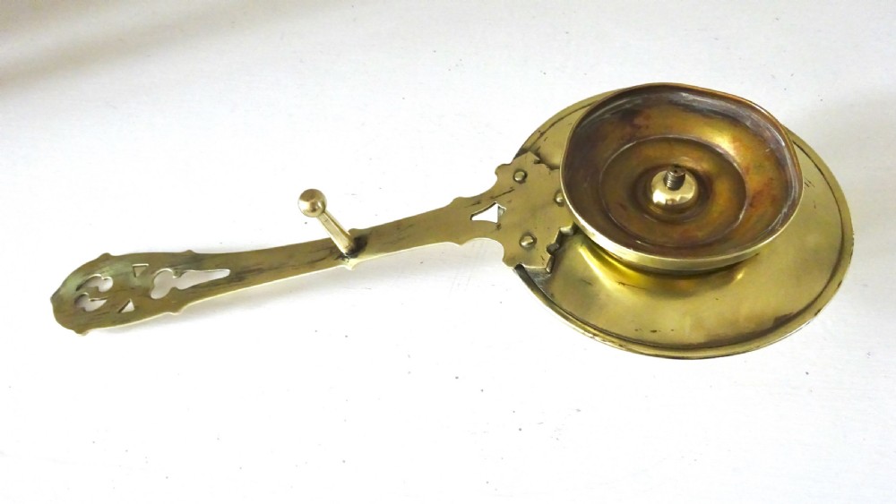 LATE VICTORIAN LONG HANDLED CHAMBERSTICK View VII