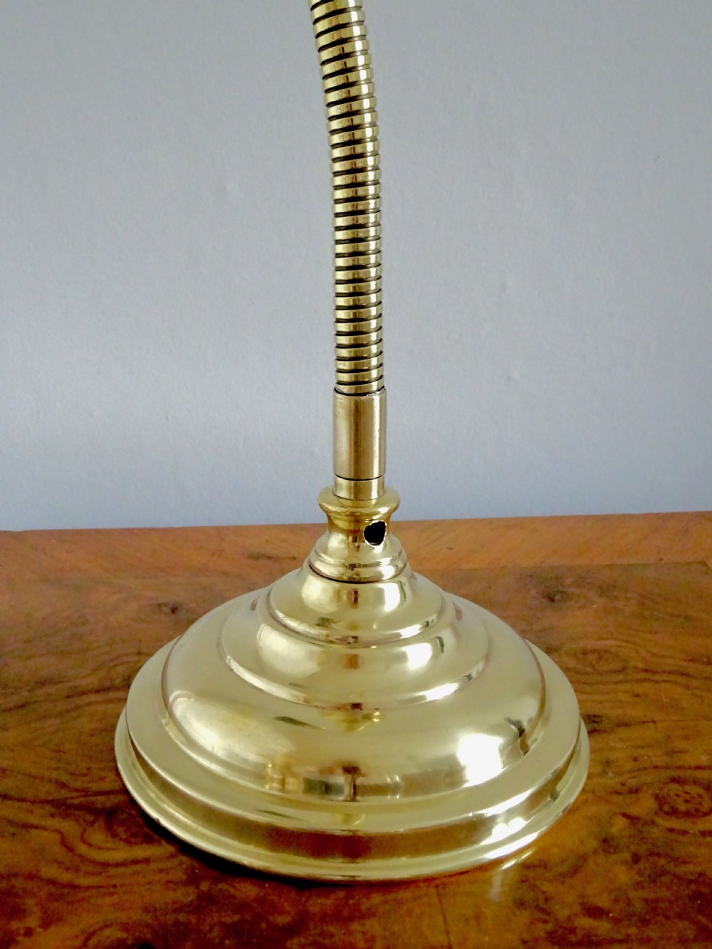 1920s BRASS ADJUSTABLE DESK LAMP View VI