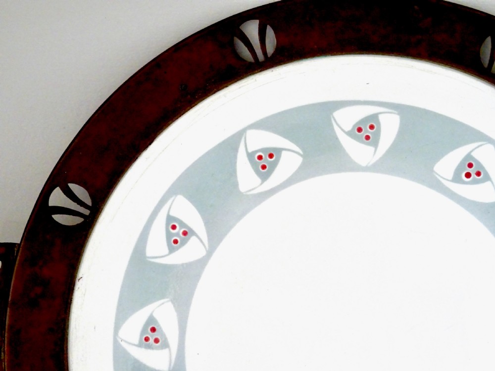 1893-1900  A WÄCHTERSBACH PLATTER View IV