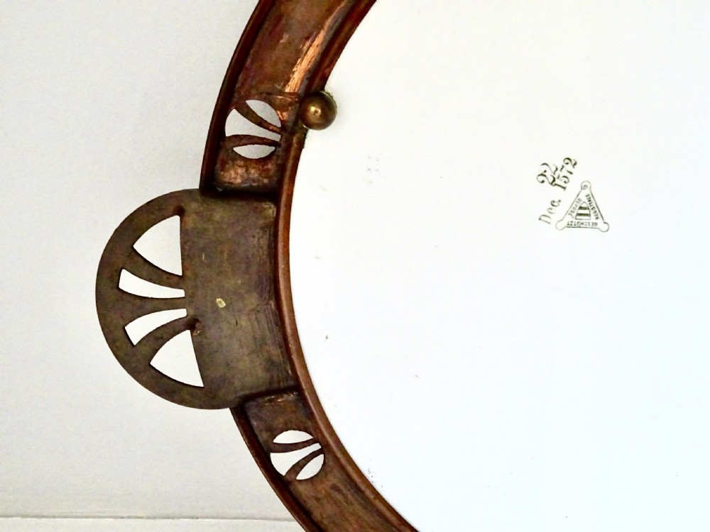 1893-1900  A WÄCHTERSBACH PLATTER View VII