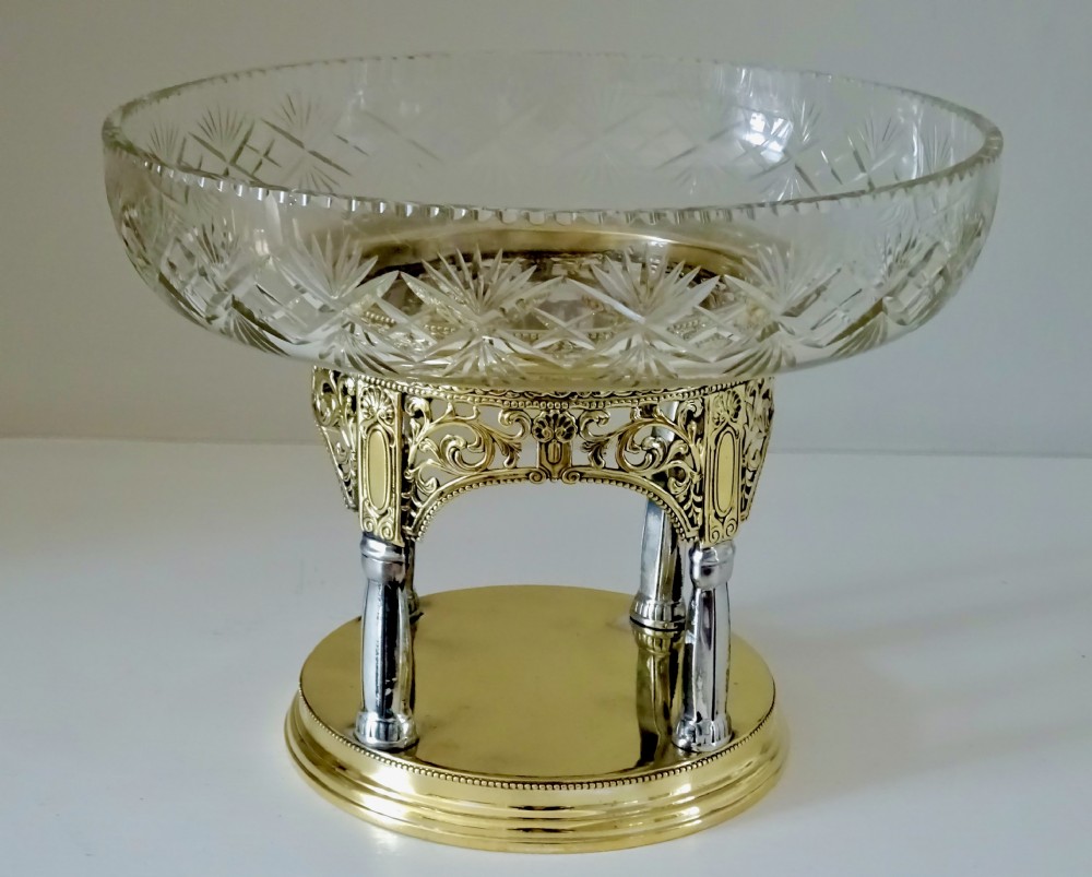 TAZZA  BY ORIVIT WITH ORIGINAL GLASS BOWL View IV