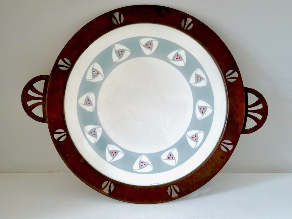 1893-1900  A WÄCHTERSBACH PLATTER
