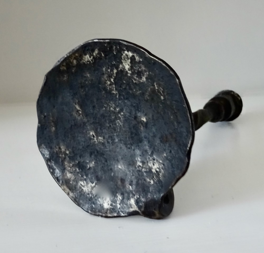 TALL SINGLE IRON CANDLESTICK View VII