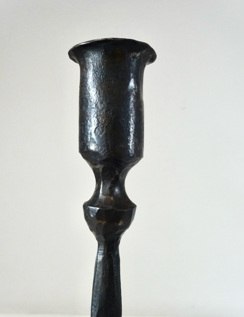 TALL SINGLE IRON CANDLESTICK View IV