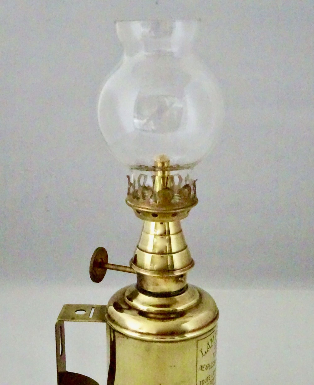 FRENCH 'PIGEON' OIL LAMP View II
