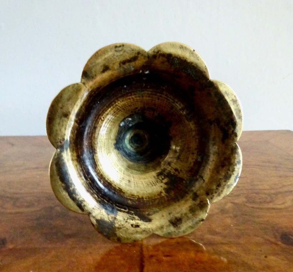 C1730   EJECTOR BRASS CANDLESTICK View V