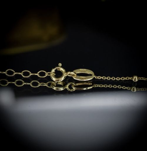 fig 2. Antique Victorian Citrine Oval 15ct 15k Yellow Gold Pendant and Chain Necklace