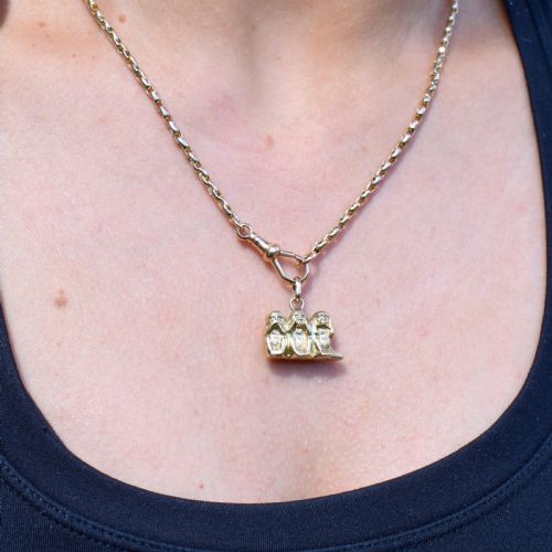 VINTAGE 9CT GOLD BOXER DOG CHARM PENDANT BIRMINGHAM 1962 - ADDITIONAL PHOTO 10