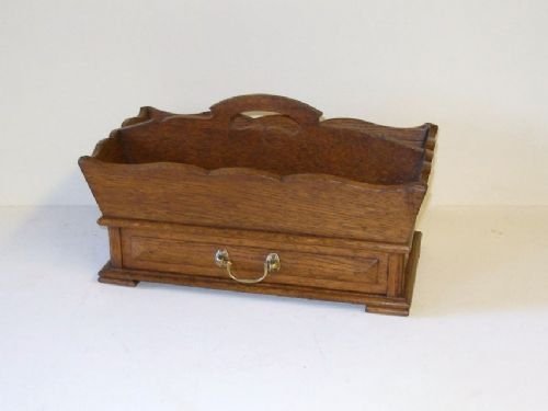 Oak Cutlery Tray