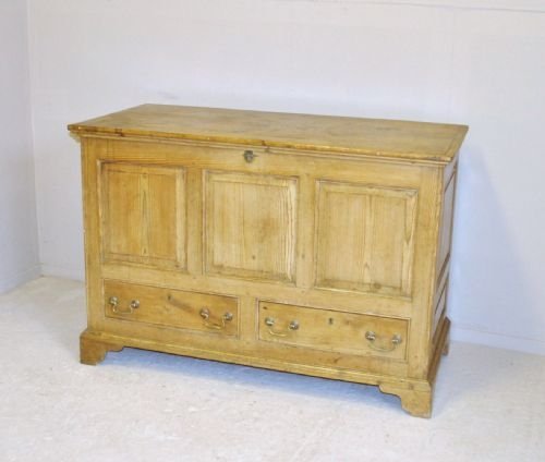 C19th Pine Mule Chest