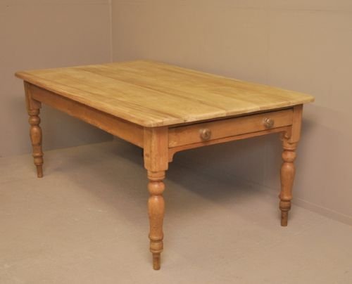 Large Pine Kitchen Table