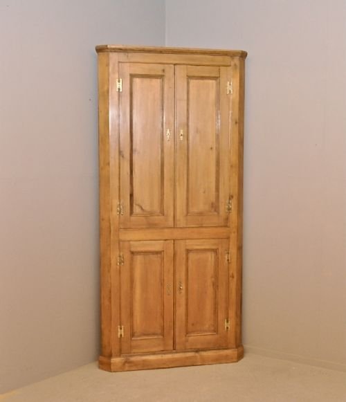 Pine Corner Cupboard