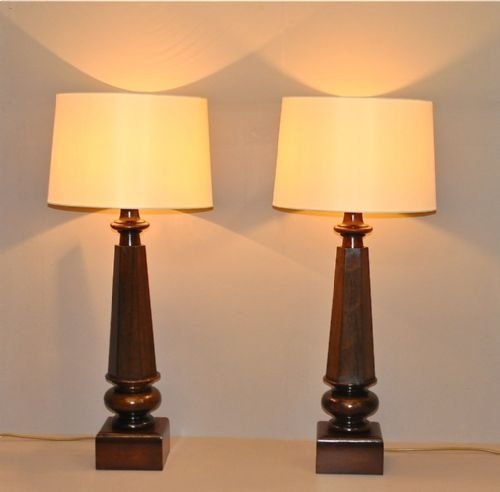 Pr Table Lamps