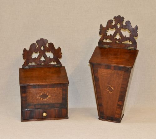 Salt/spice Box & Matching Candle Box