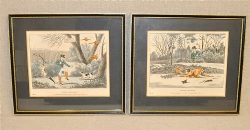 Set of Six Shooting Prints