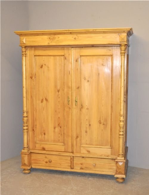 Pine Double Wardrobe