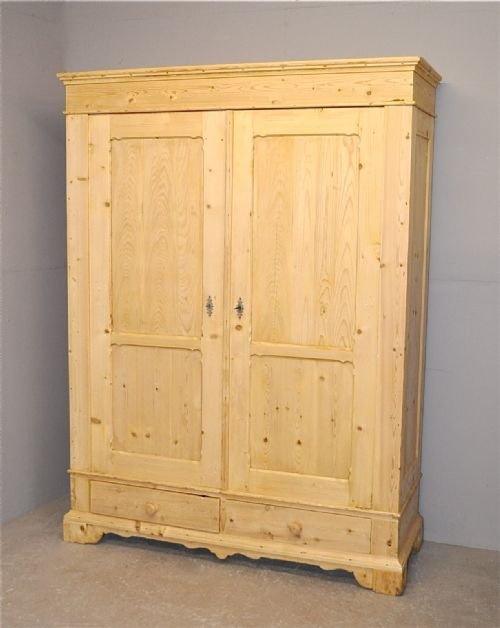 Pine Double Wardrobe