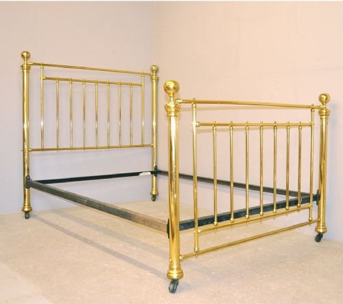 Victorian Brass Double Bed