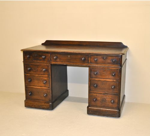 Pine Pedestal Desk