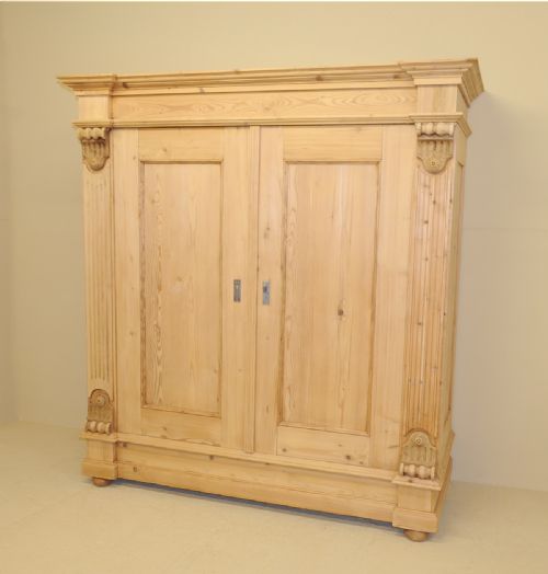 Pine Double Wardrobe