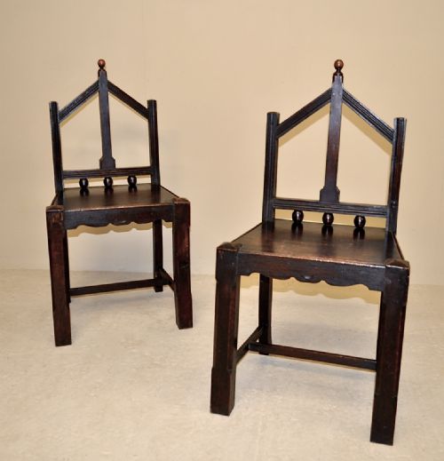 Gothic Hall Chairs.