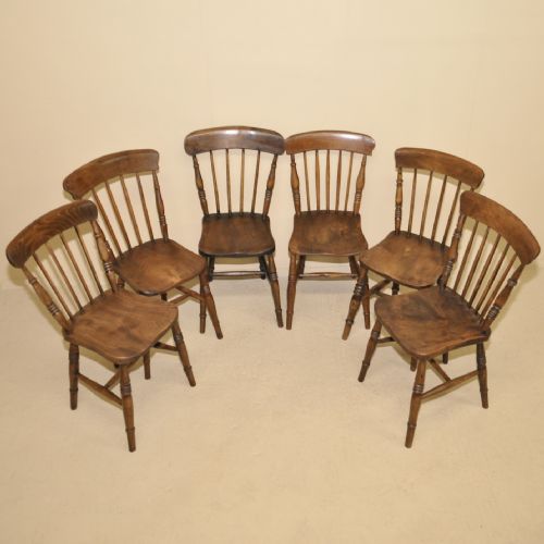 6 Stickback Kitchen Chairs