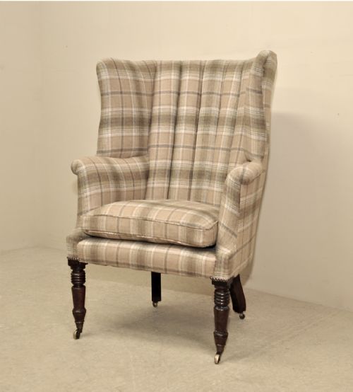 Victorian Wing Armchair