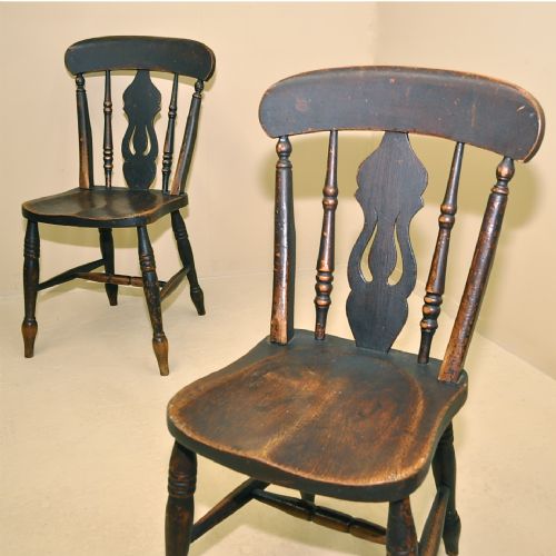 Antique Windsor Kitchen Chairs