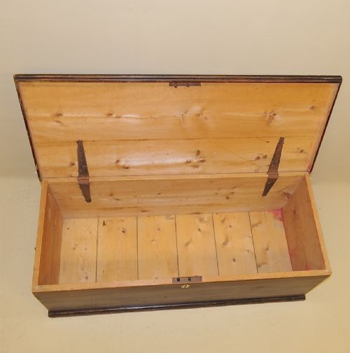 Antique Pine Storage Chest