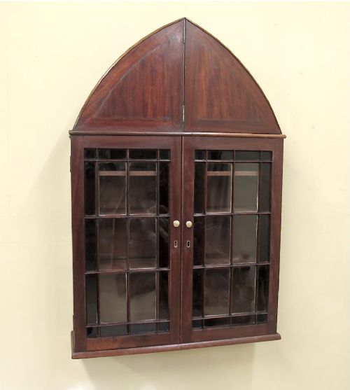Antique Mahogany Display Cabinet