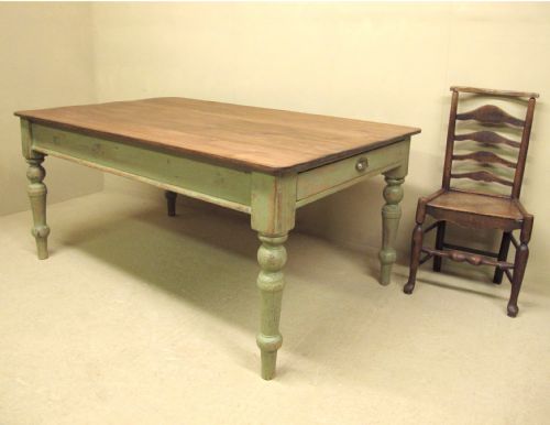Antique Pine Kitchen Table