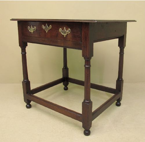 Antique Oak Side Table