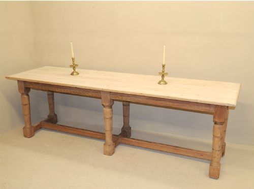 Antique Pine Refectory Table