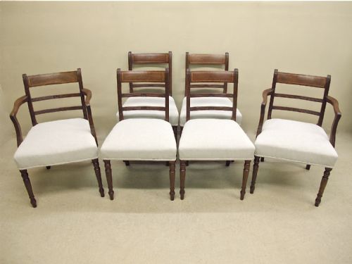 Mahogany Dining Chair Set