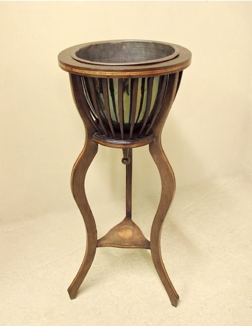 Antique Mahogany Jardiniere