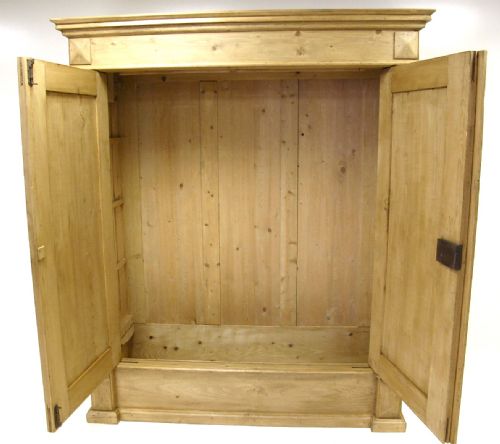 fig 1. Antique Pine Wardrobe