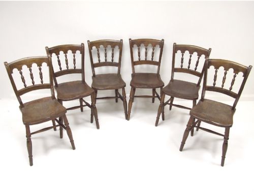 Antique Windsor Kitchen Chairs