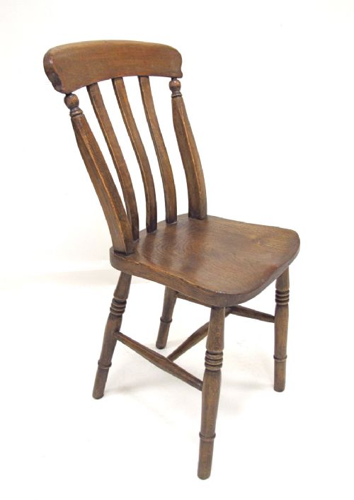 fig 1. Antique Windsor Kitchen Chairs