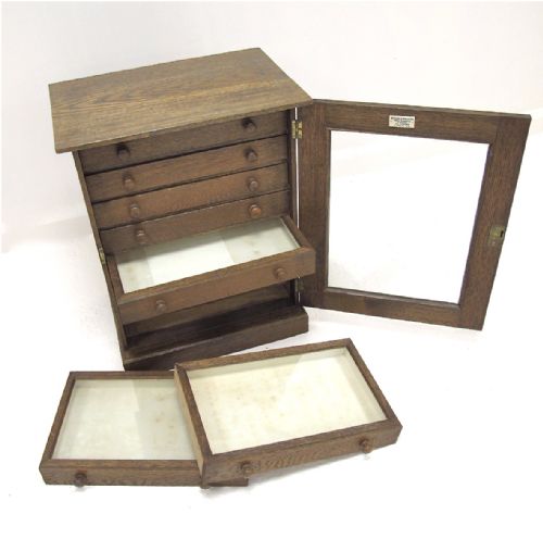 Oak Collector's Chest
