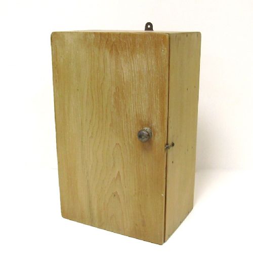 Antique Pine Key Cupboard