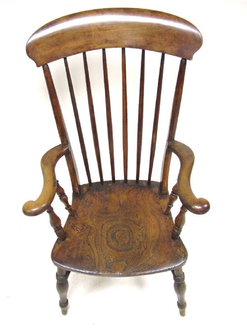 fig 1. Antique Windsor Armchair
