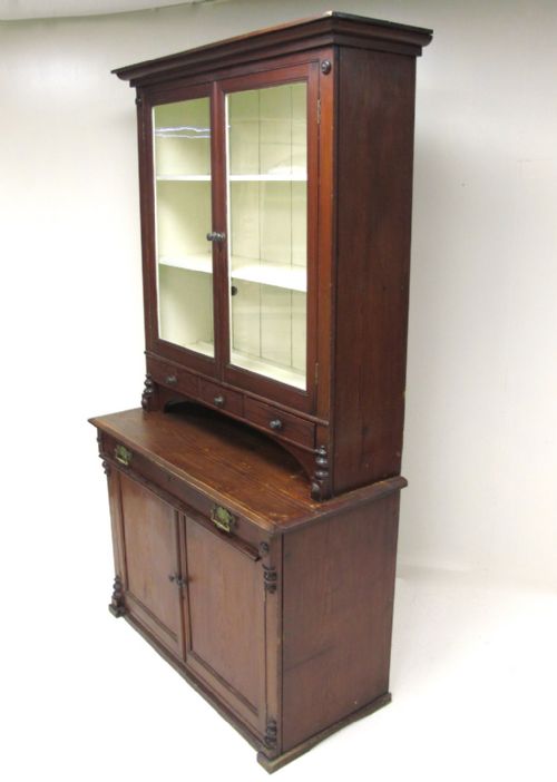 fig 1. Antique Glazed Cabinet