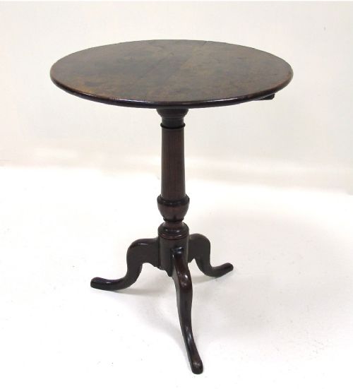 Oak Tripod Table