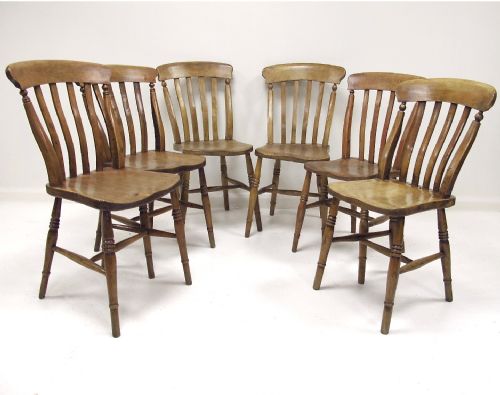 fig 1. Windsor Lathback Kitchen Chairs