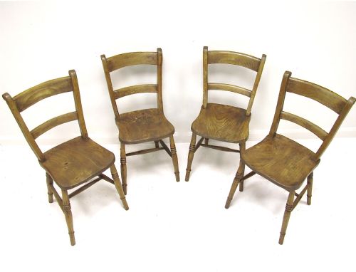 Antique Farmhouse Kitchen Chairs