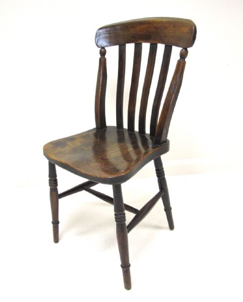 fig 1. Antique Country Kitchen Chairs