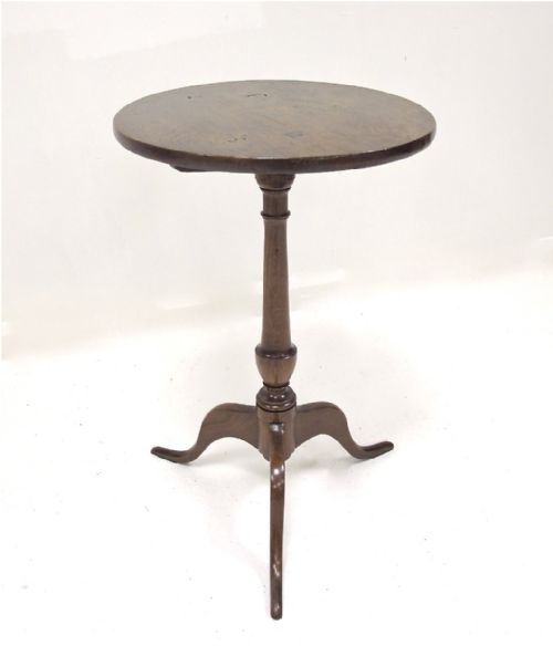 Oak Tripod Table