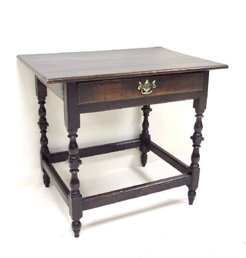 Period Oak Side Table
