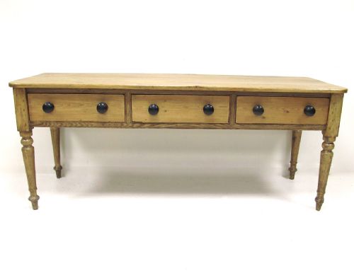 fig 1. Pine Serving Table